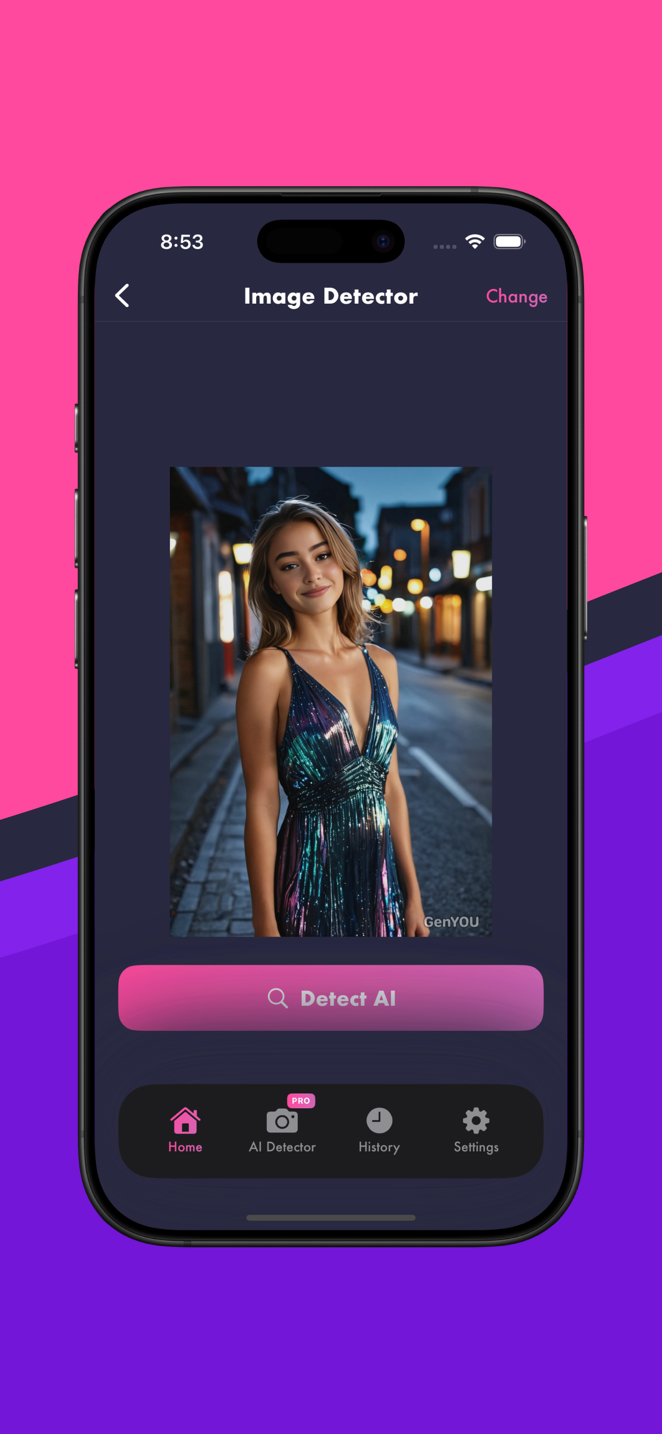 AIDetector App Screenshot